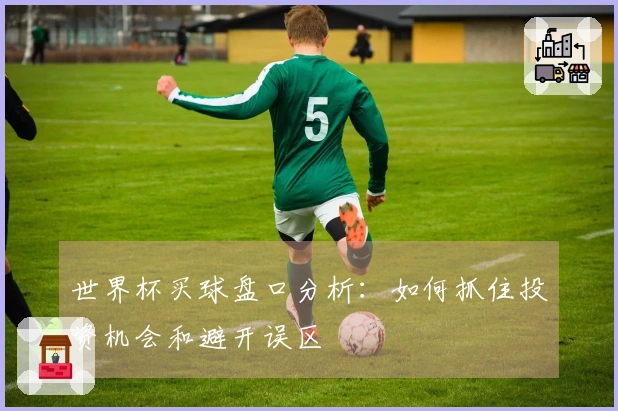 世界杯买球盘口分析：如何抓住投资机会和避开误区